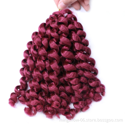 Wholesale ocean wave crochet hair wand curl for sale